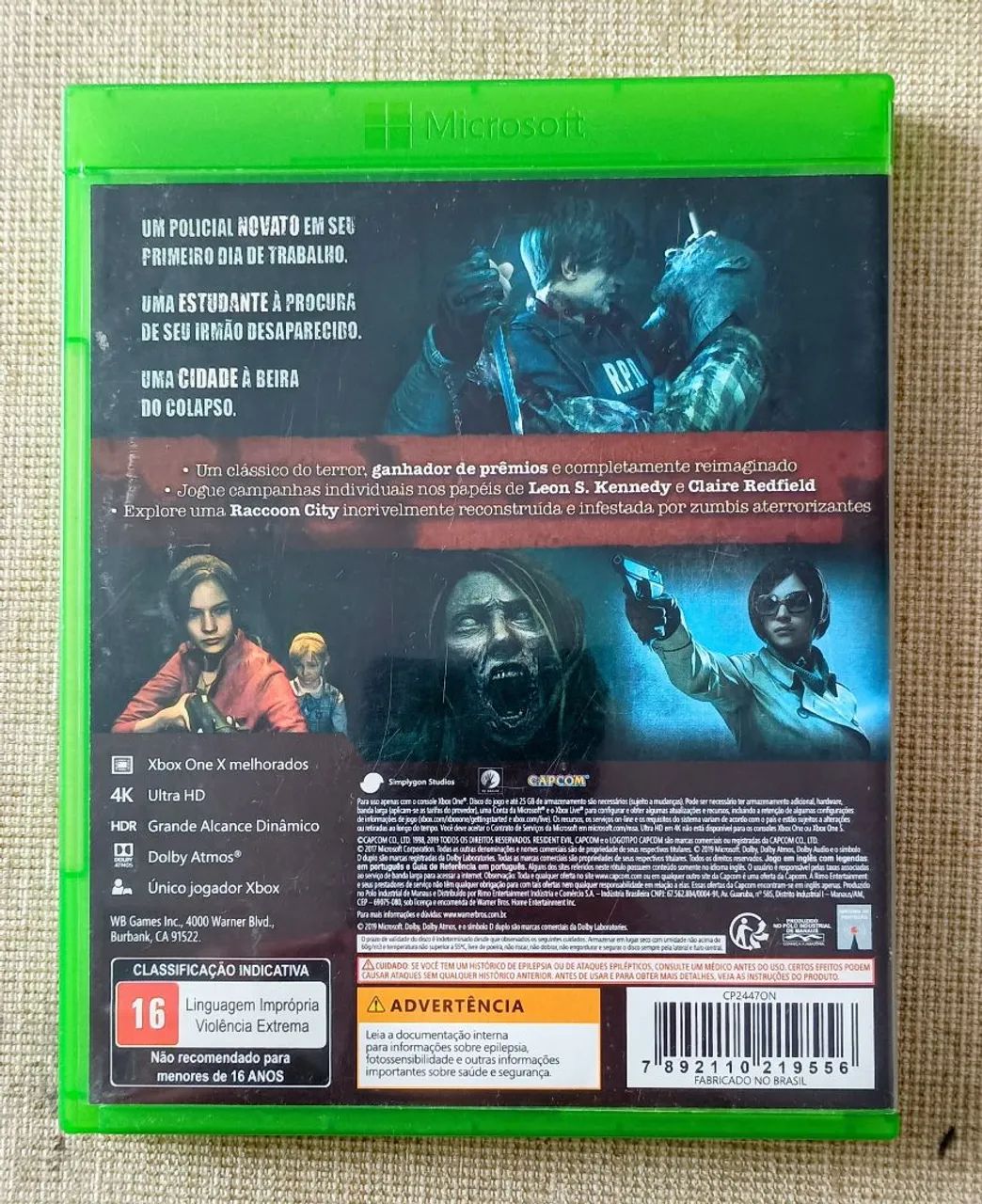 Resident evil 2 (jogo Xbox one) - Foto 2