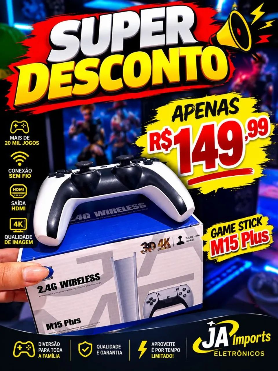Game Stick M15 - Foto 3