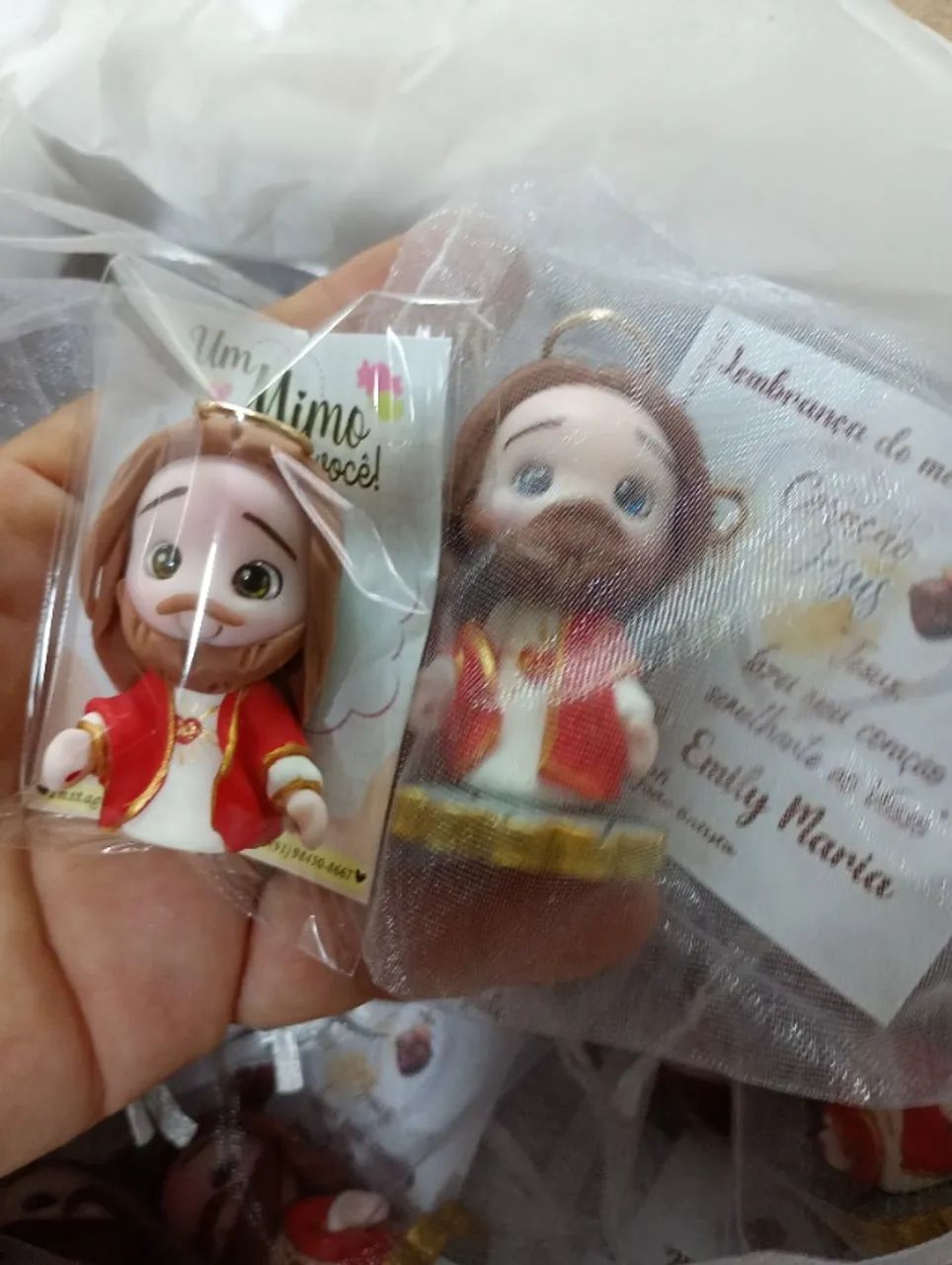 Sagrado Coração de Jesus em Biscuit  - Foto 2