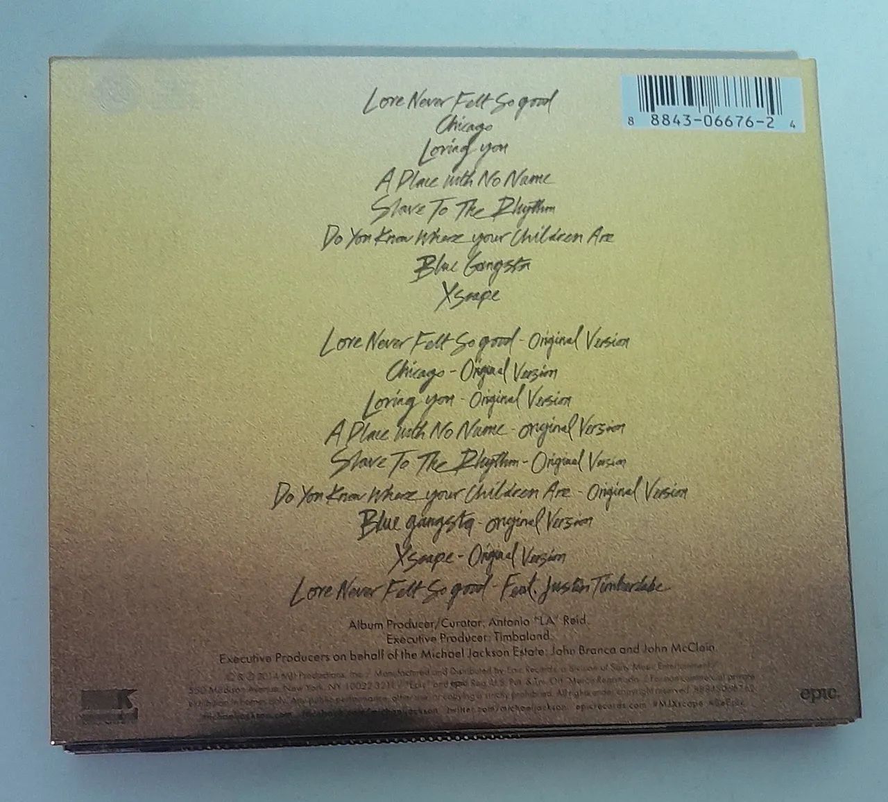 CD/DVD Michael Jackson Xcape - Importado  - Foto 2