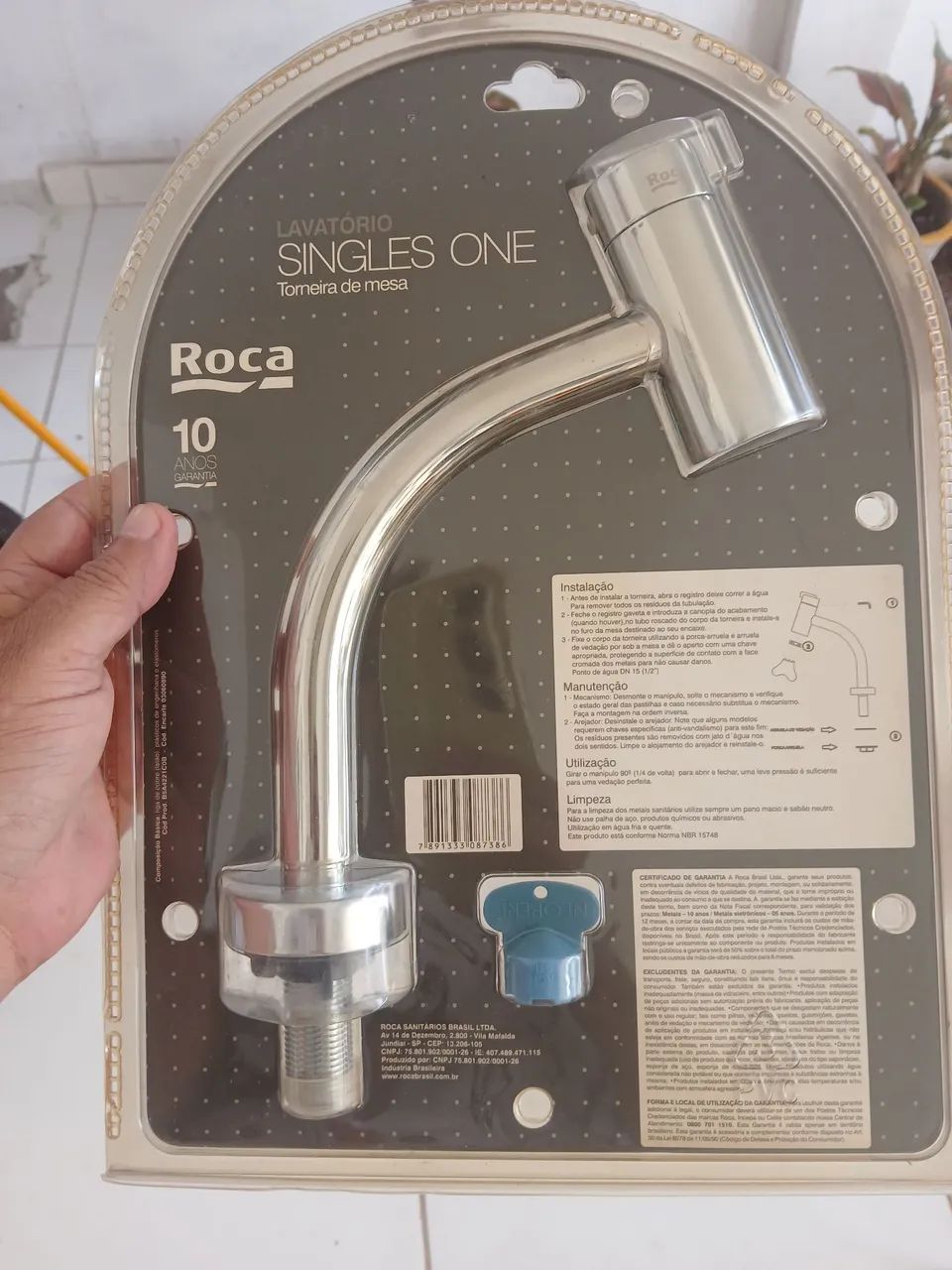 Torneira de mesa Roca 150 nova