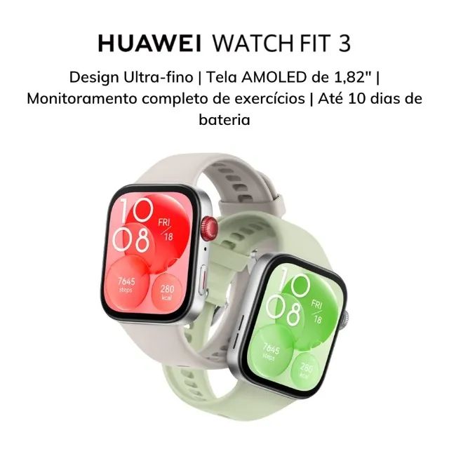 Smartwatch Huawei Watch Fit 3 Novo 