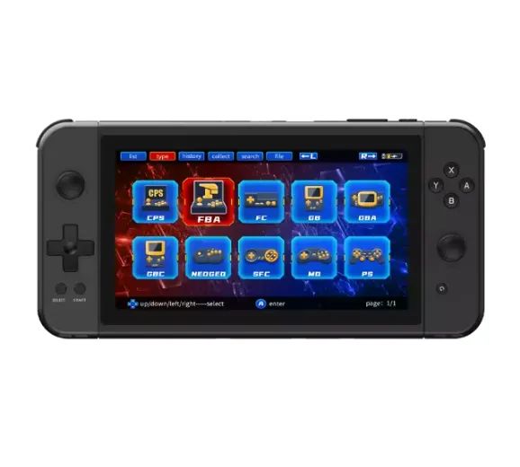 Vídeo Game Portátil Powkiddy X70 (completo) Tela de 7 polegadas com 32gb + de 3500 Jogos