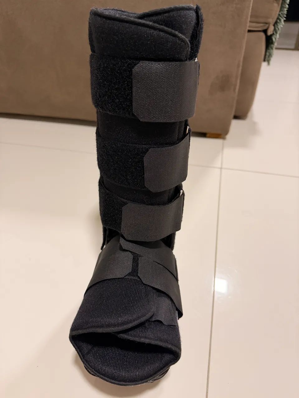 Bota para imobilização cano longo