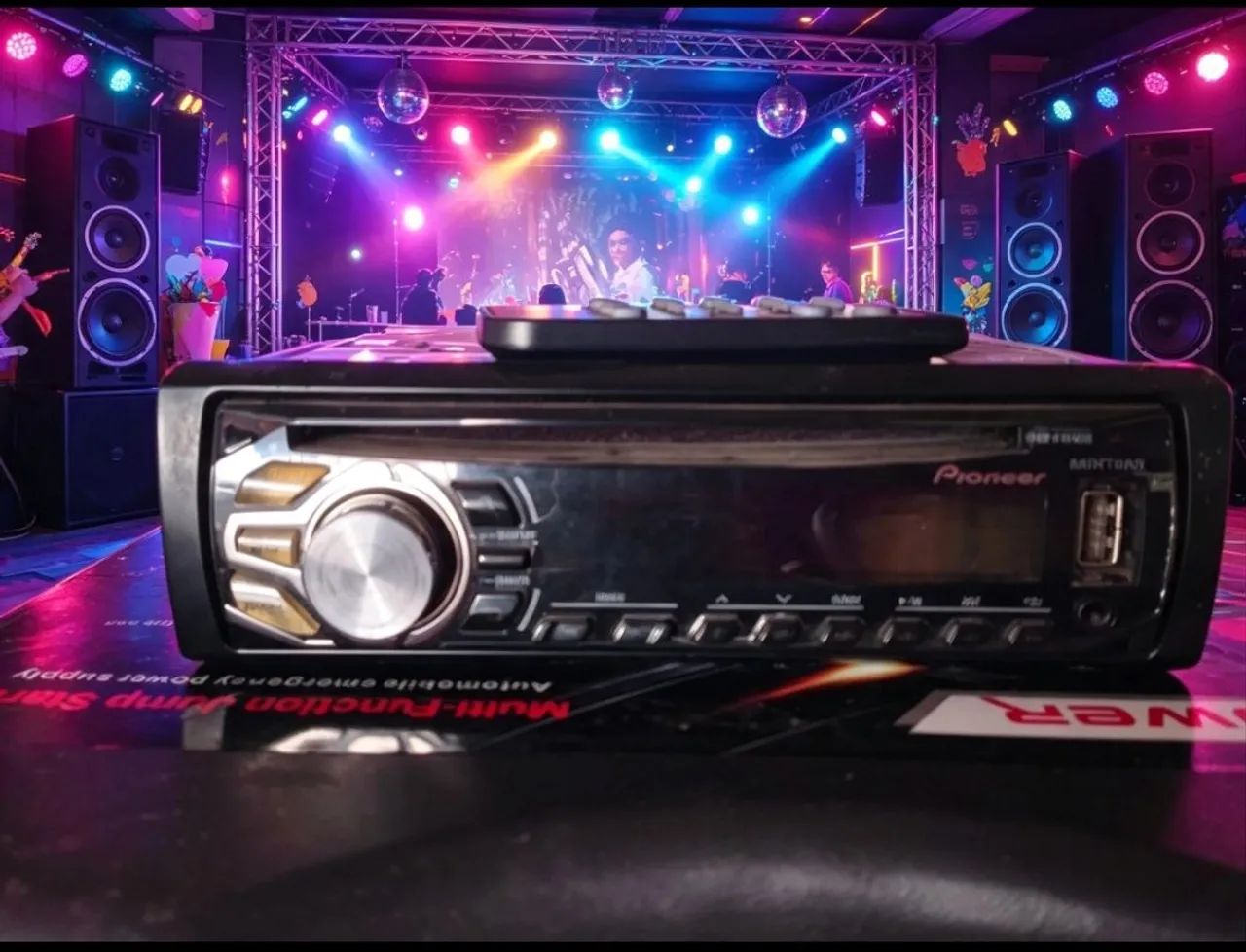 Som de carro Pioneer 
