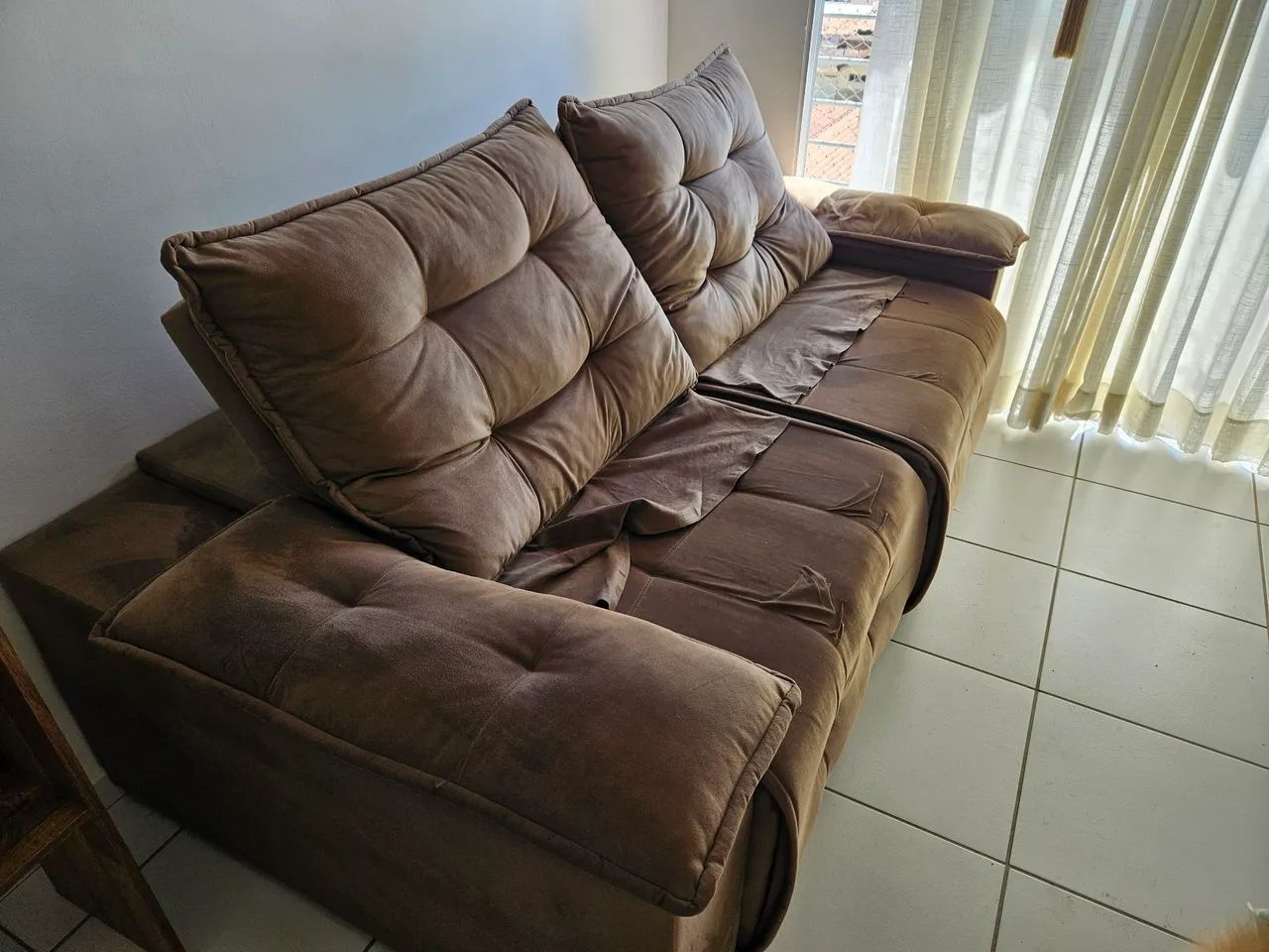 Sofá retrátil e reclinável - Foto 3