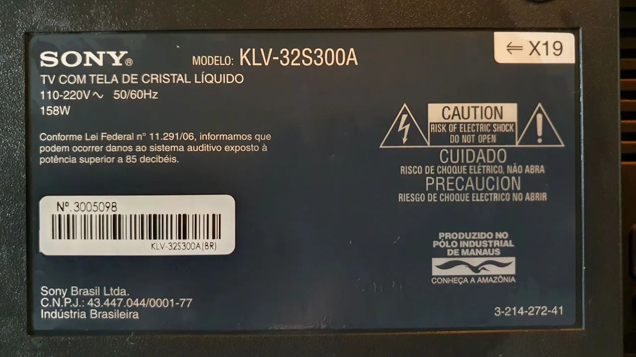 TV Sony Bravia LCD 32 polegadas  - Foto 5