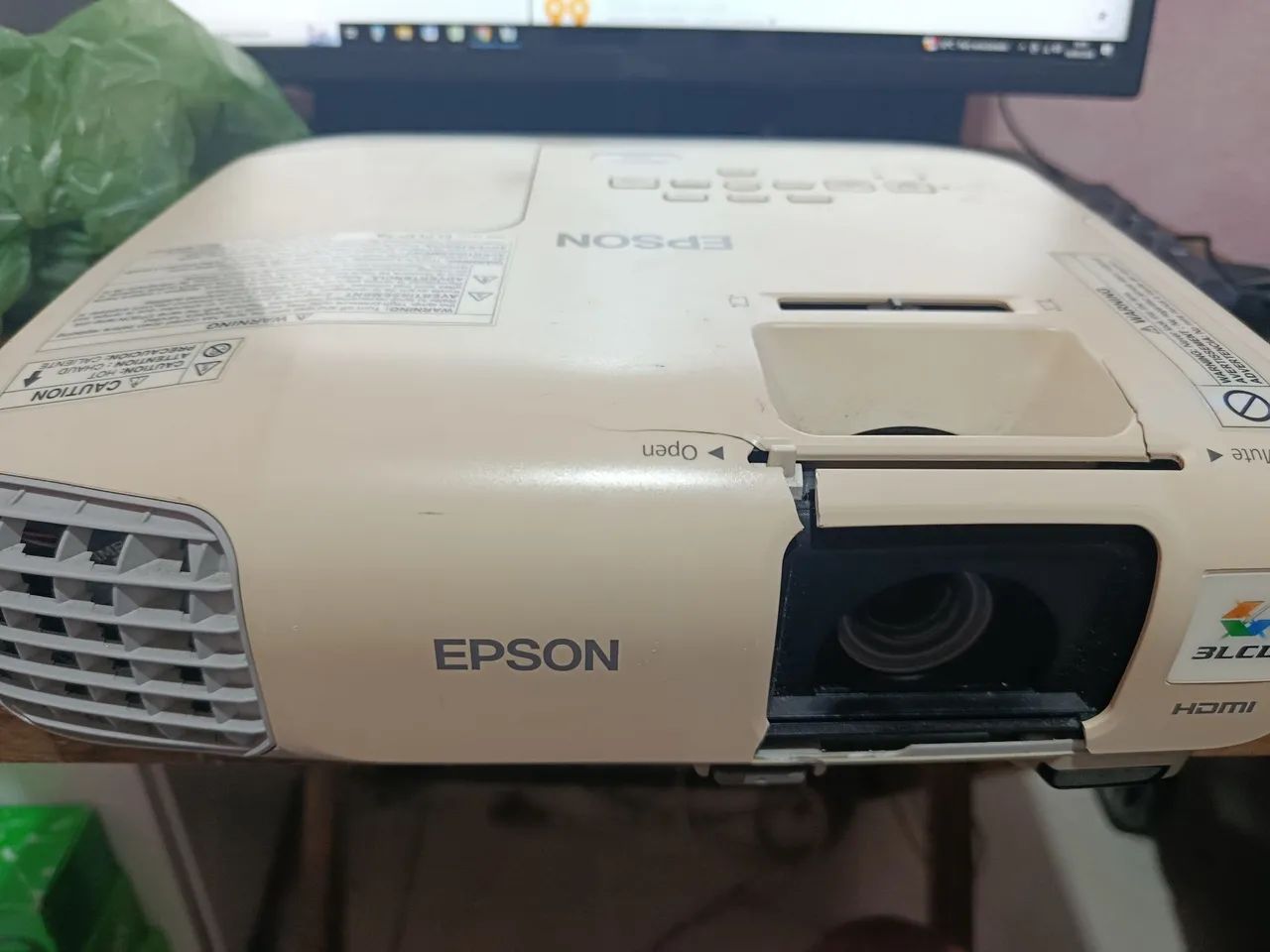 Projetor DataShow Epson PowerLite S17 SVGA HDMI 3LCD