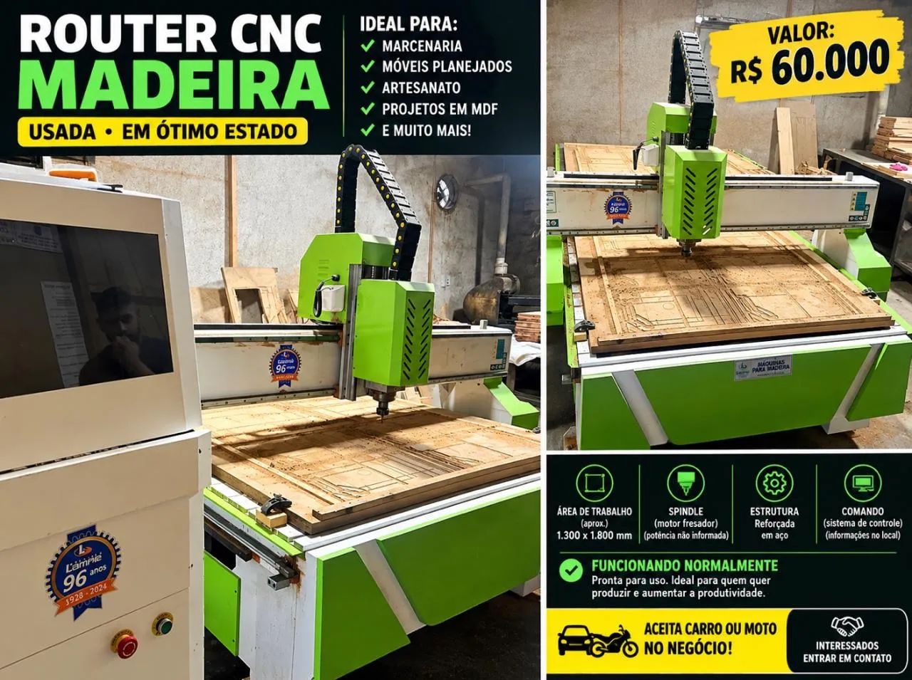 MÁQUINAS ROUTER CNC