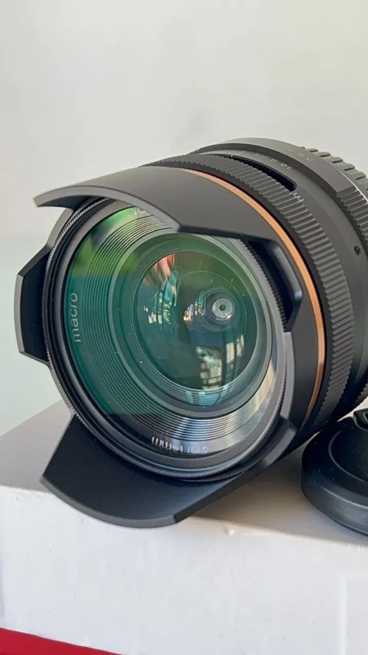Lente 14mm f/3.5 Kaxinda - seminova X-MOUNT 