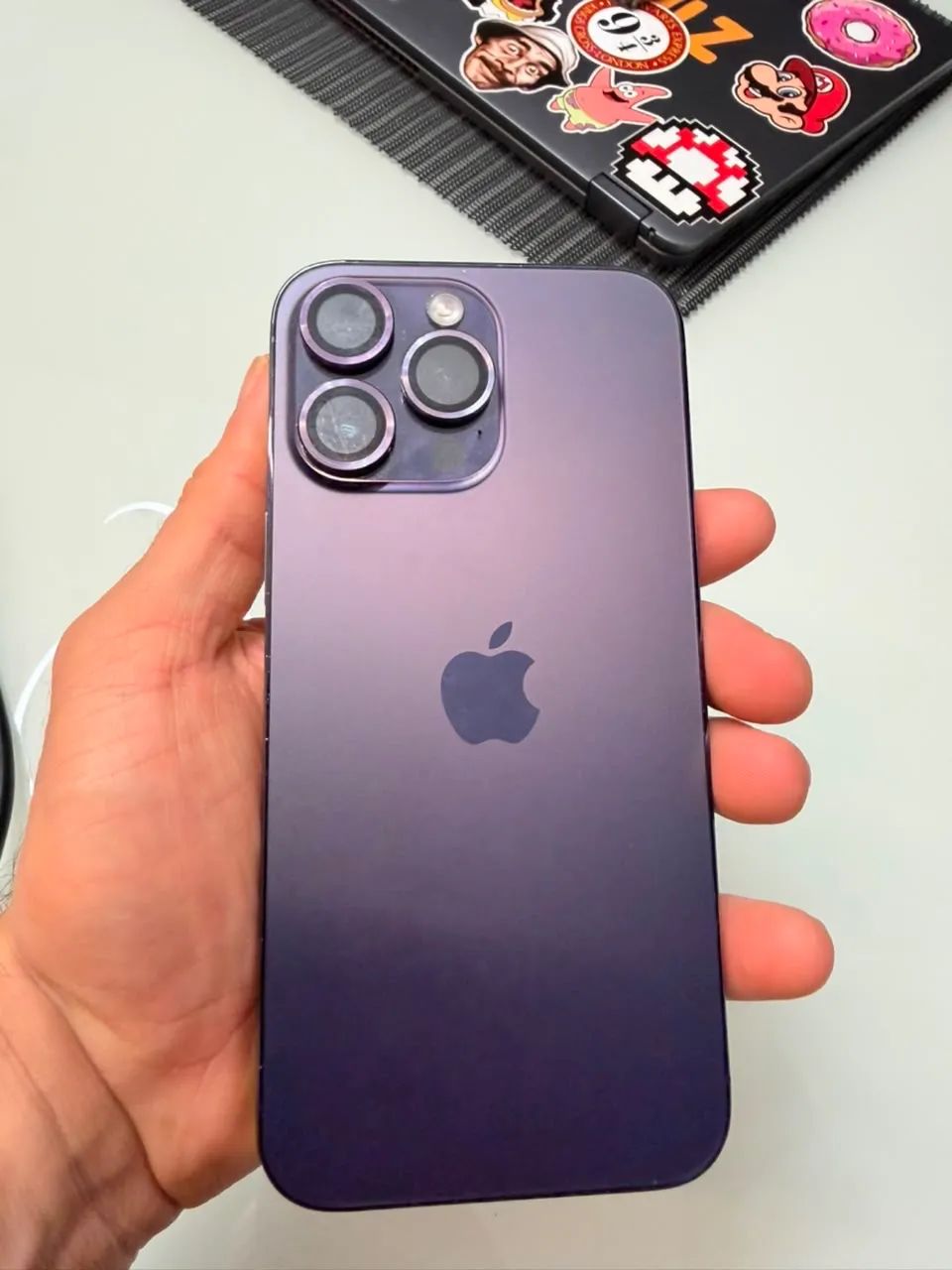 Iphone 14 Pro max roxo - Foto 3