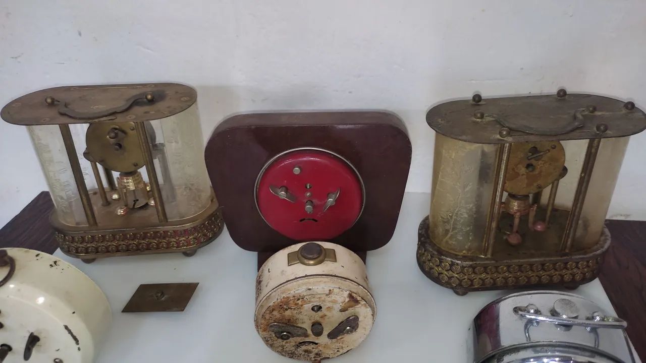 WESTERN GERMANY - JCHMID JEWELLED relogios de mesa  - Foto 5