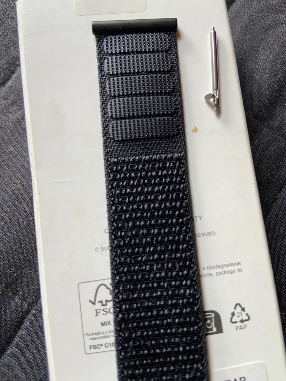 Pulseira Suunto Nylon 22mm Original  - Foto 3
