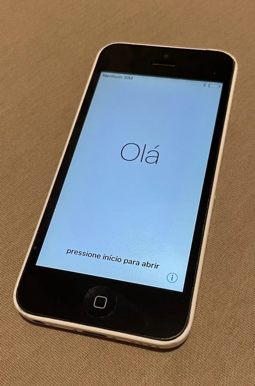 iPhone5c ホワイト iPhone 5c Branco - 8GB iPhone 5c branco - Celulares e Smartphones