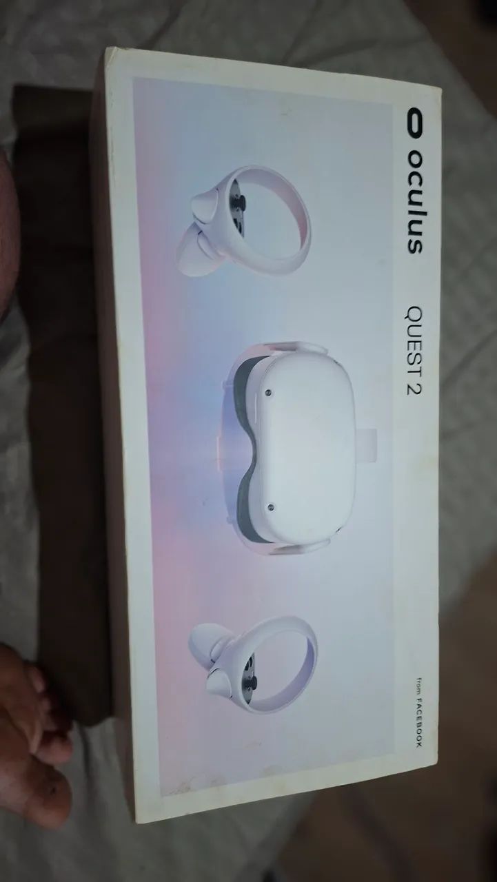 Oculus Meta Quest 2 128gb + case de transporte + capinha de silicone com caixa - Foto 5