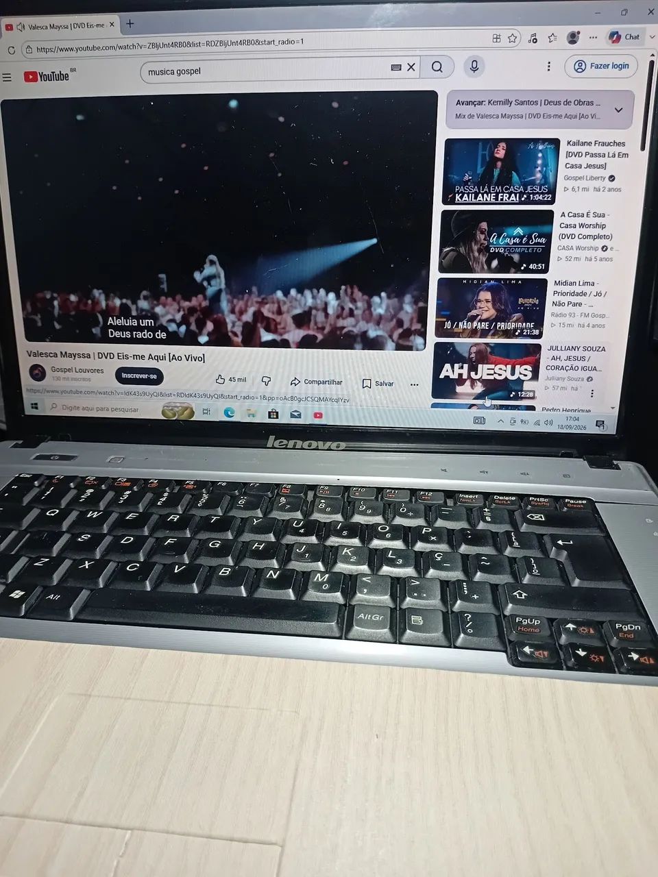 Vendo notebook Lenovo g530 