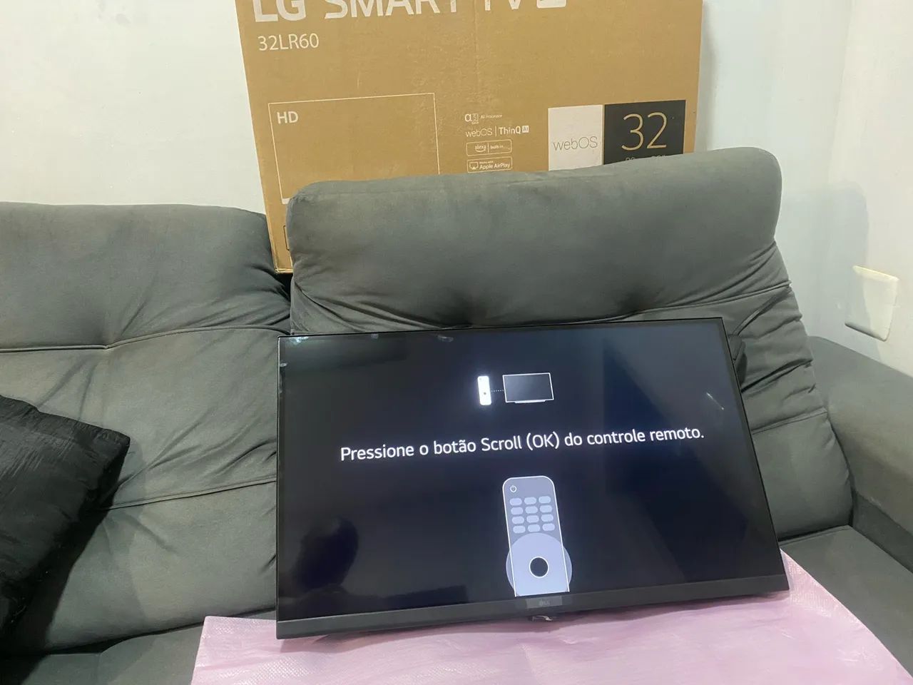 SMART TV LG 32 POLEGADAS NA CAIXA COM NOTA FISCAL - Foto 3