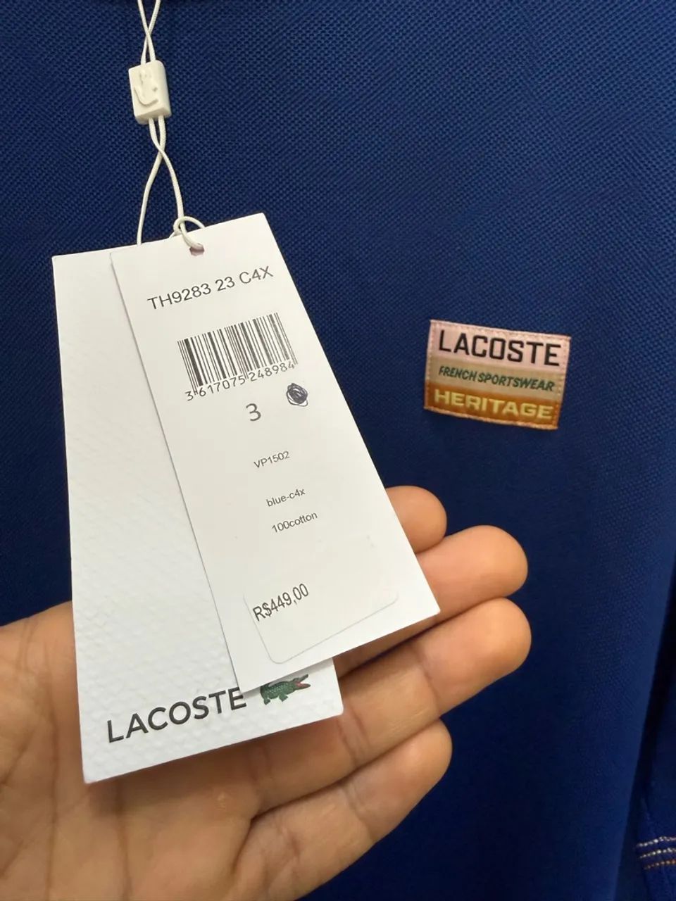 Camiseta Lacoste ORIGINAL  - Foto 2