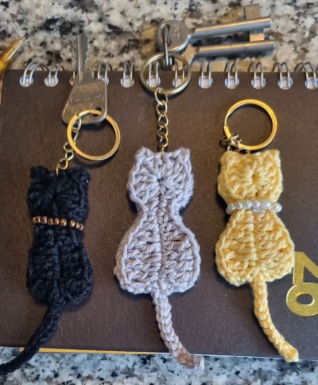 Chaveiro de gatinho