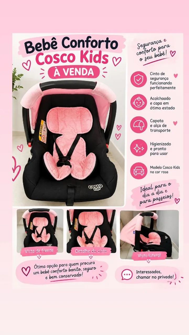 Bebê conforto cosco