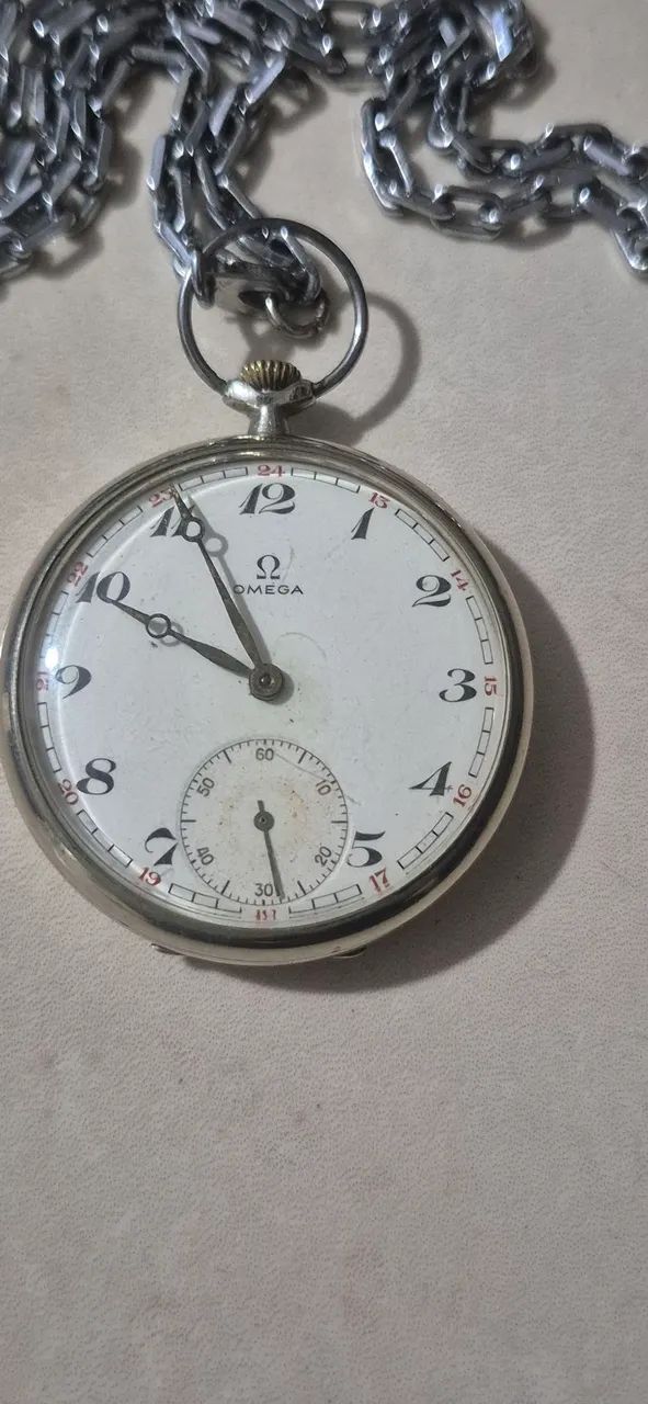 Relógio de bolso ômega 