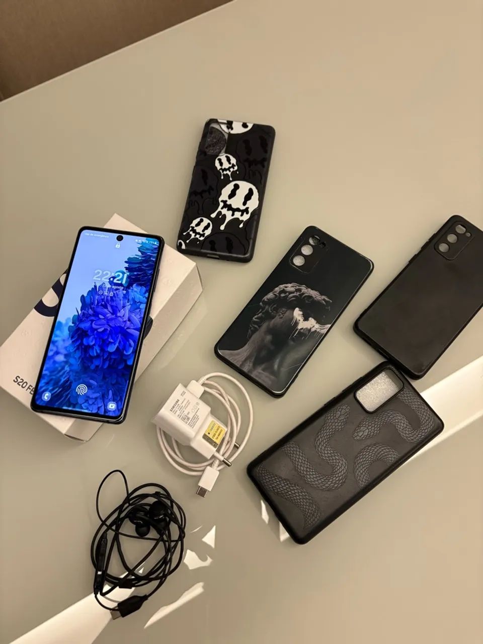 Samsung Galaxy S20 FE 5G - 128GB Azul Marinho (Completo com Caixa e NF) - Foto 2