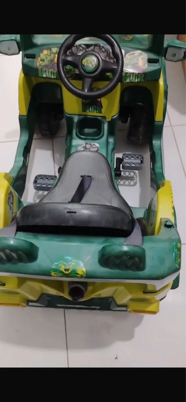 carrinho infantil hulk - Foto 2