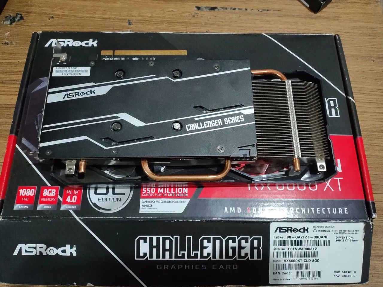 Placa de Vídeo RX 6600 XT  - Foto 2