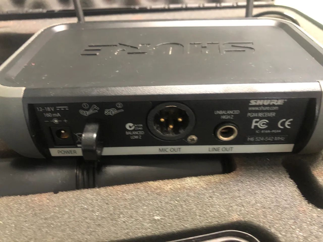 Vendo Receptor microfone Shure PGX4 - Foto 2