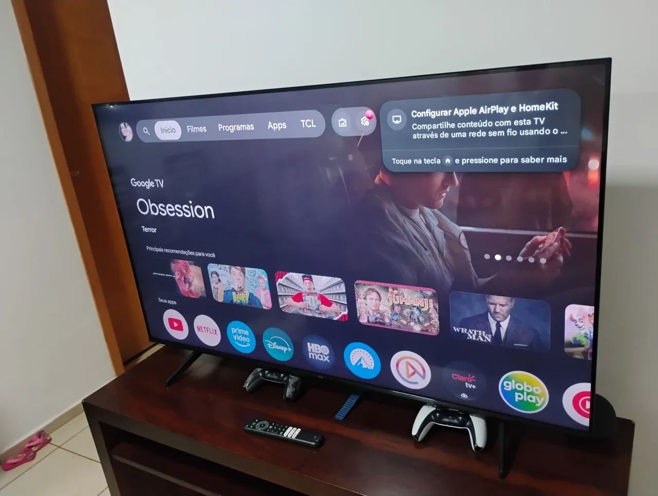 Smart Tv Tcl Qled 4k 55 polegadas  - Foto 3