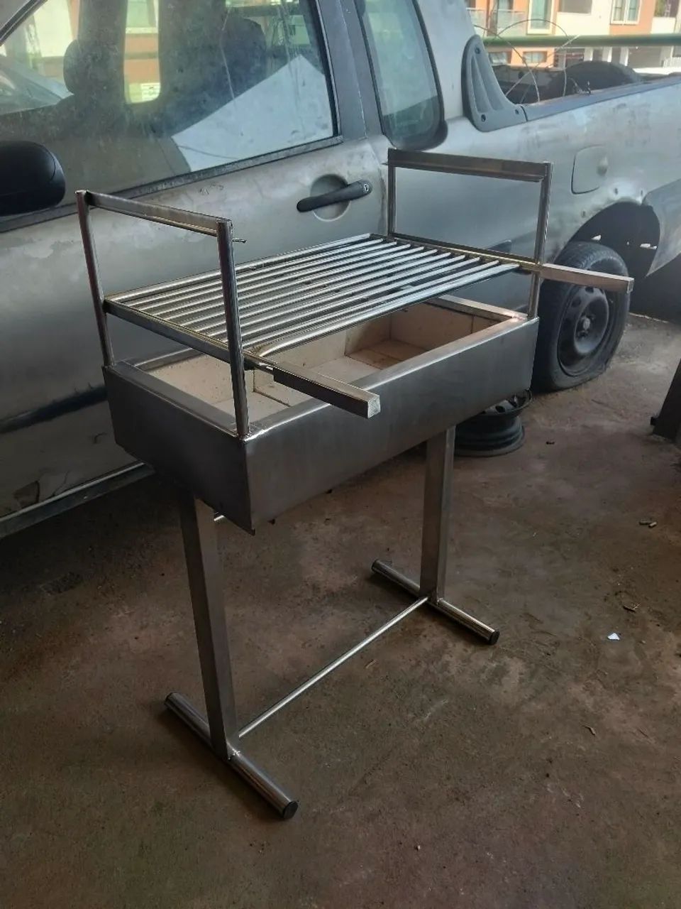 Churrasqueira inox