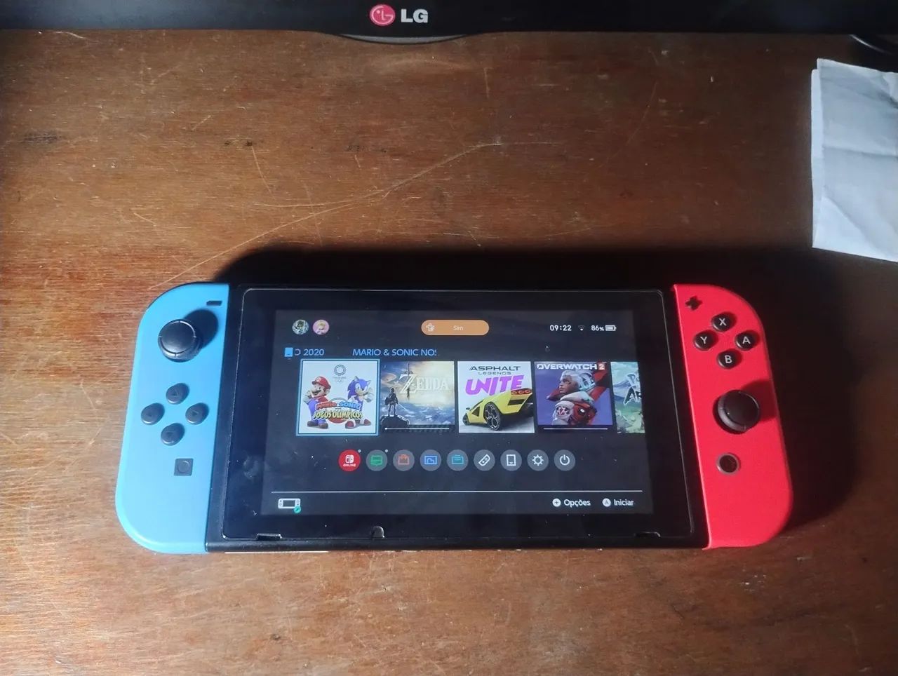 Nintendo ótimo estado com 8 jogos 