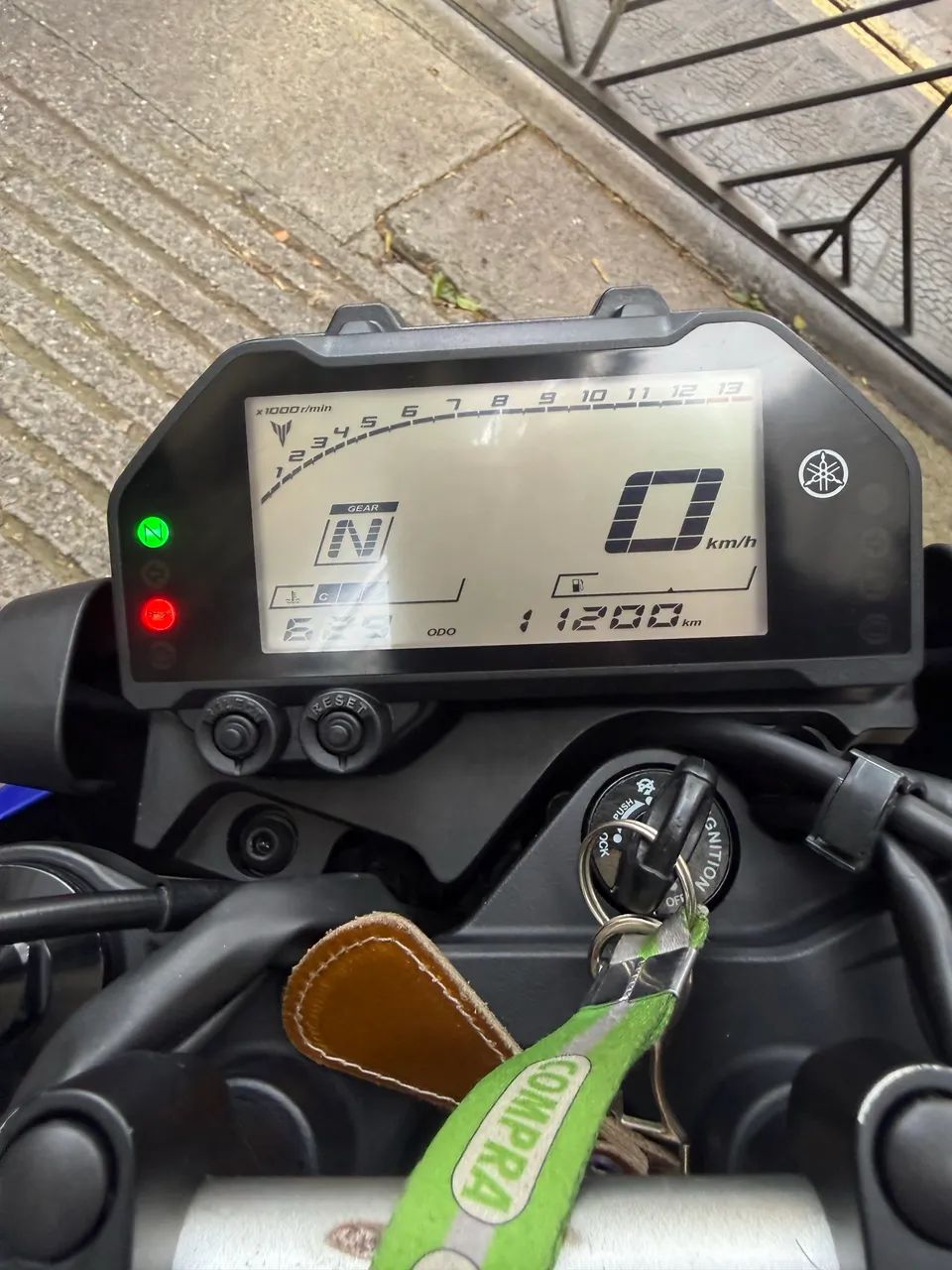 Yamaha MT03 em estado de zero km  - Foto 3
