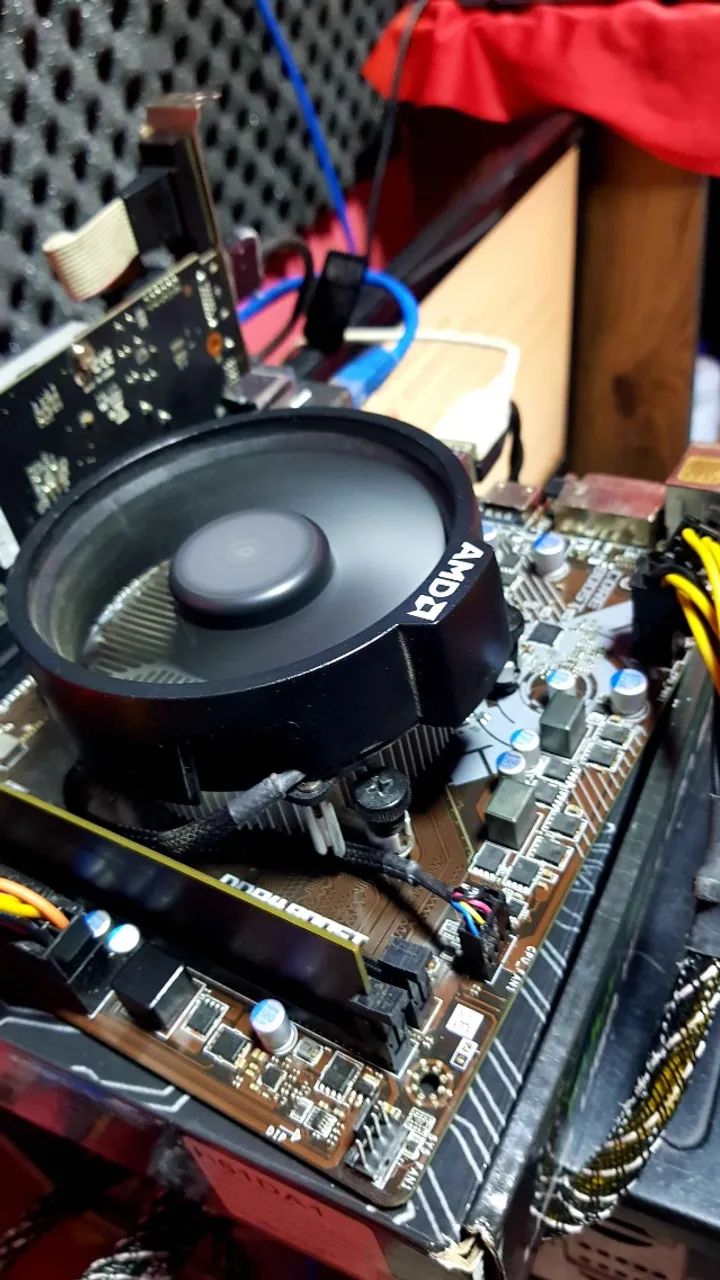 Placa Mãe MSI A320M-A Pro AM4 100% - Foto 2