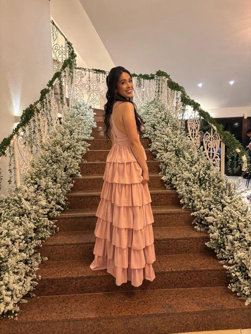 Vestido de festa - ROSA  - Foto 4