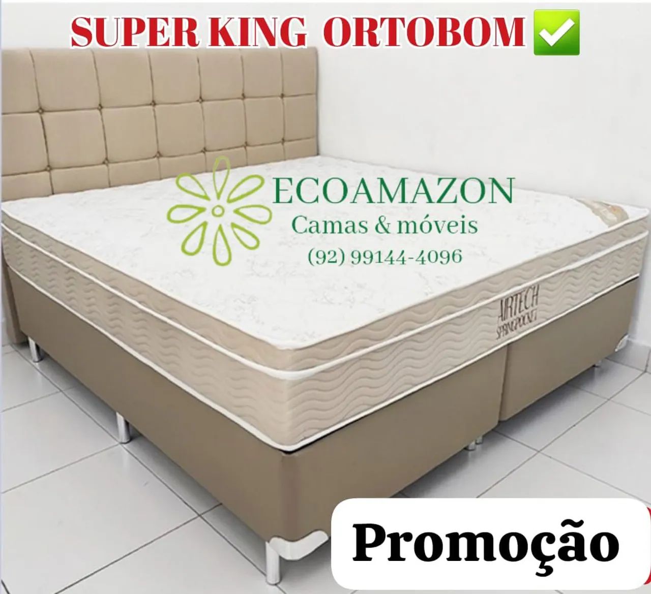 CAMA /// SUPER KING  MOLAS ENSACADAS 