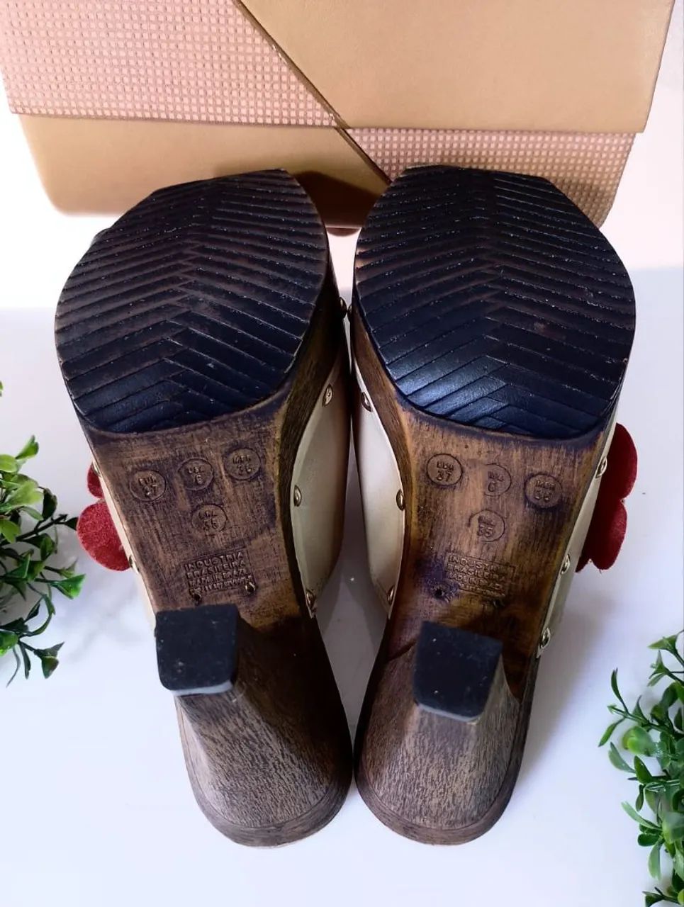 Tamanco Clog Flor Vintage. - Foto 5