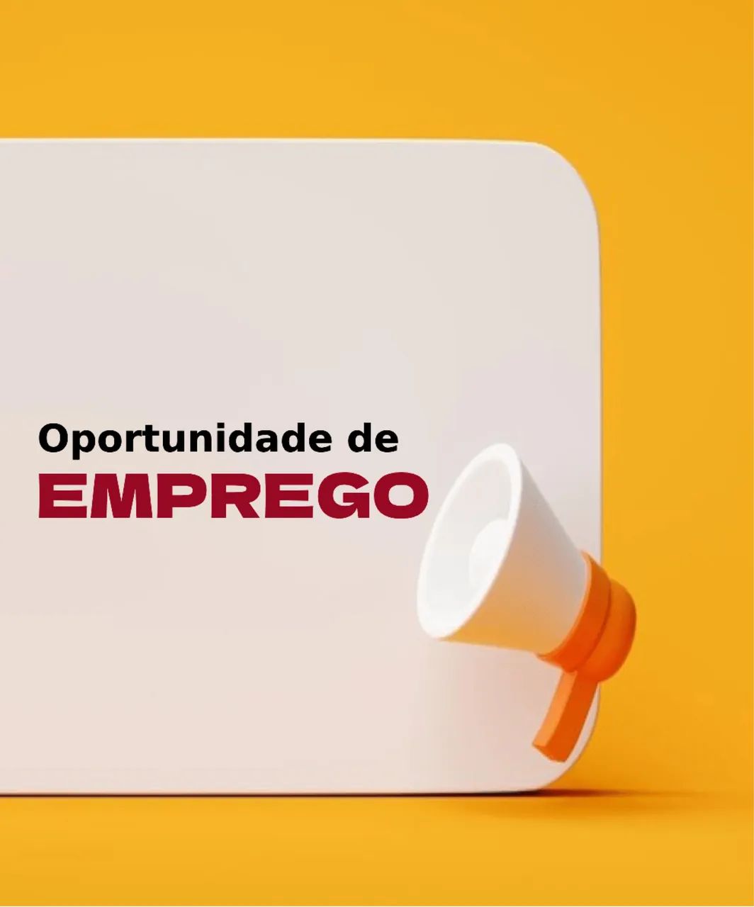 Oportunidade de emprego 