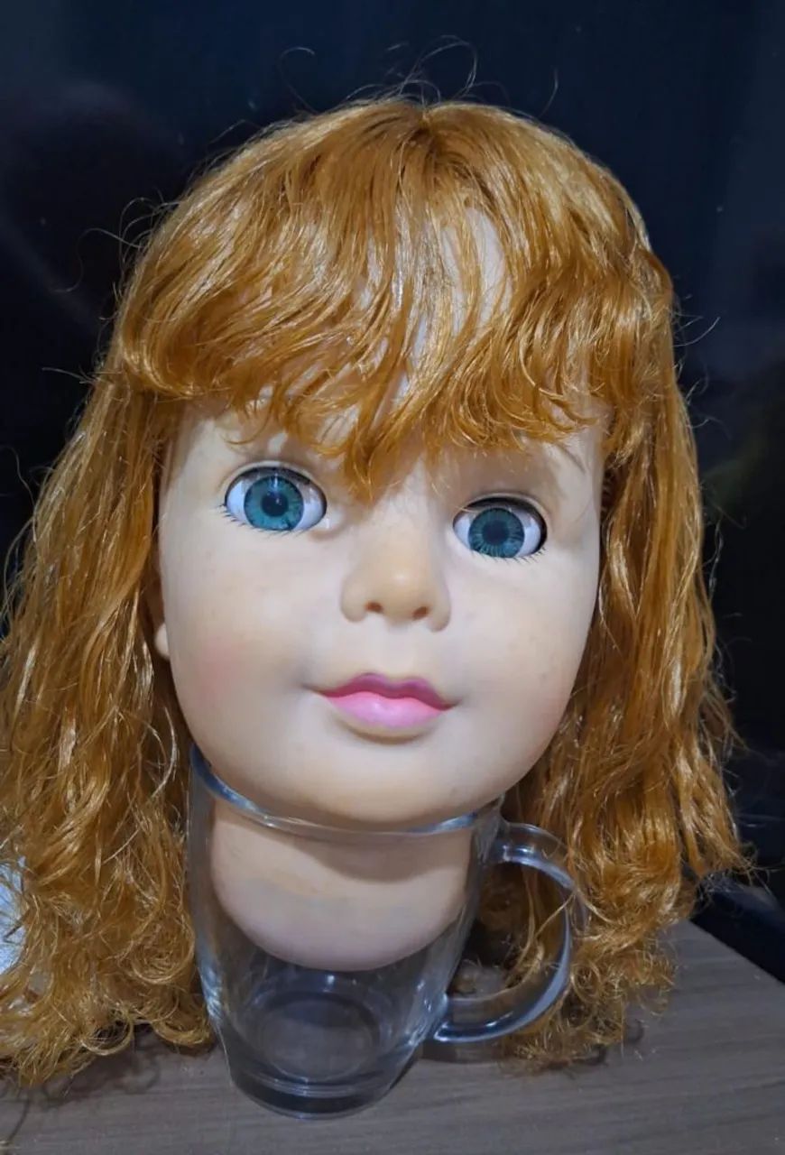 Cabeça da boneca amiguinha 