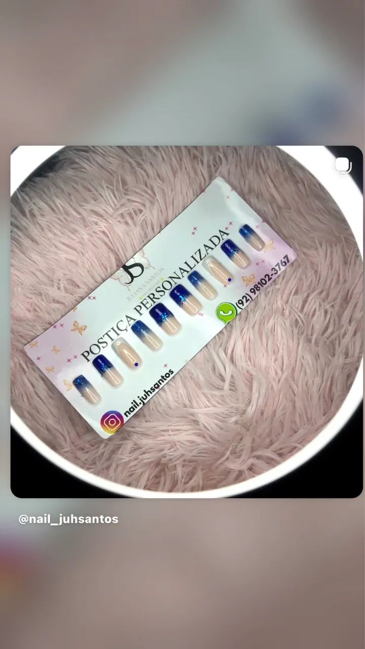 POSTIÇA PERSONALIZADA~ SOB ENCOMENDA - Foto 2