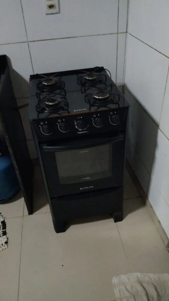 Fugão de 4 boca asede eletrico