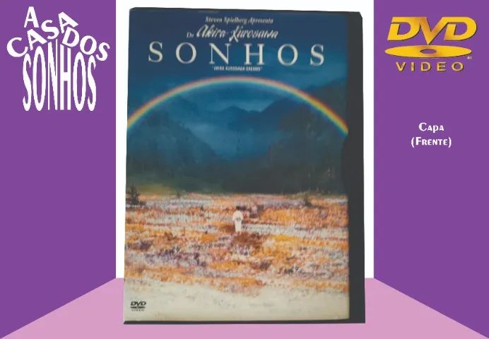 DVD Sonhos de Akira Kurosawa - Caixa Diferenciada - CDs, DVDs etc