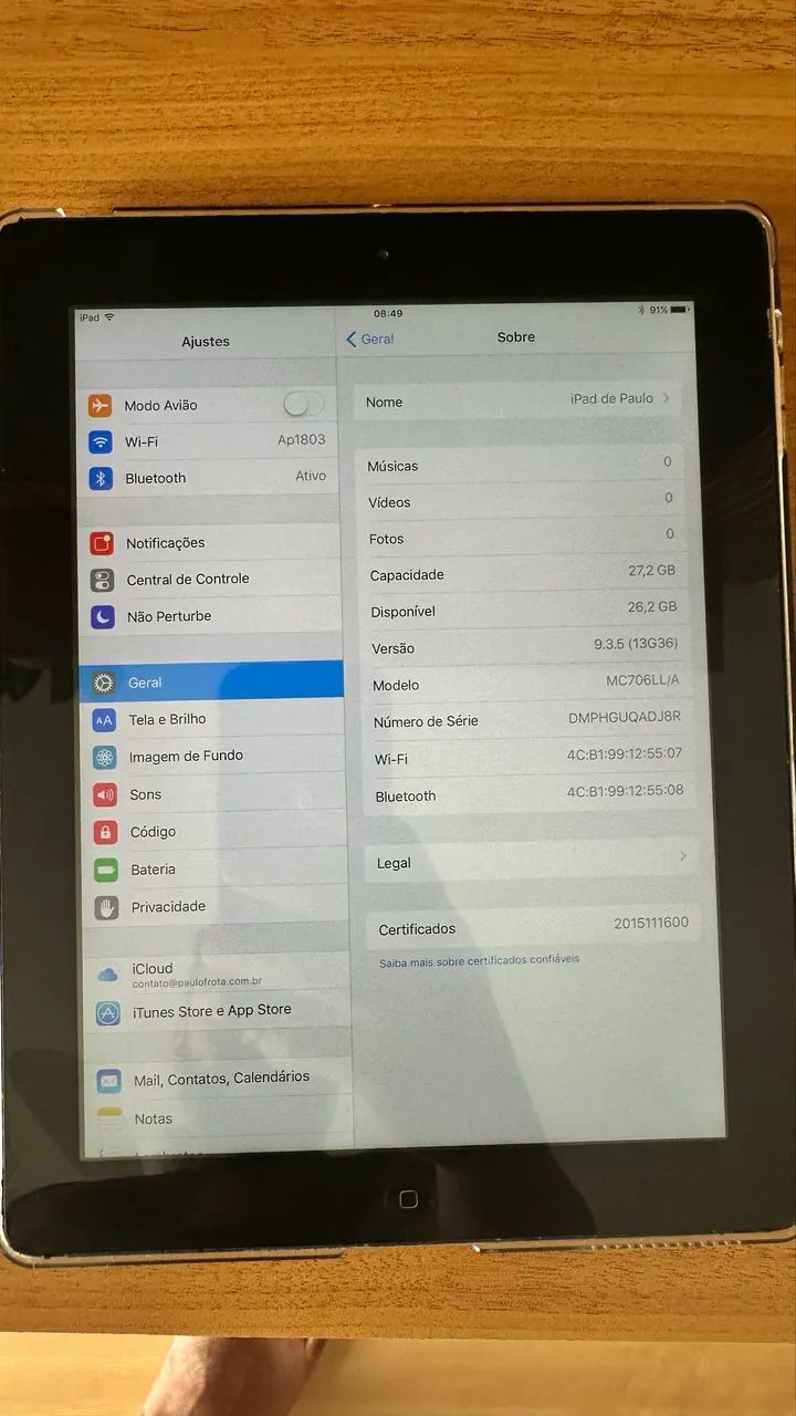 iPad 3 geração 32gb - Foto 2