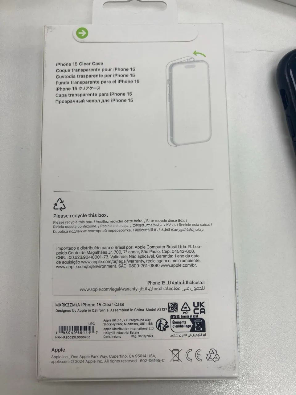 Capa Apple IPhone 15 lacrada - Foto 3