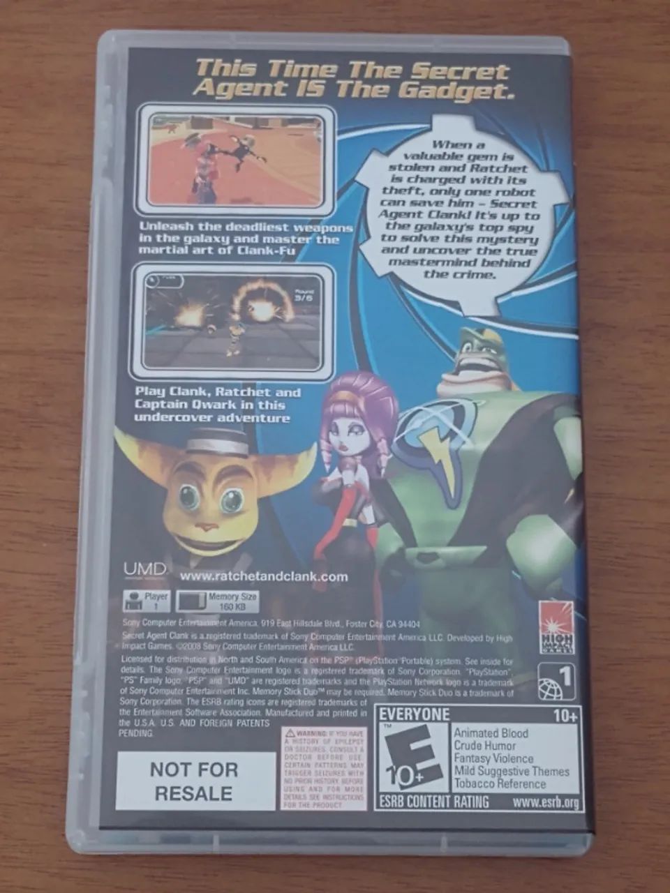 Secret Agent Clank PSP - Usado - Foto 2