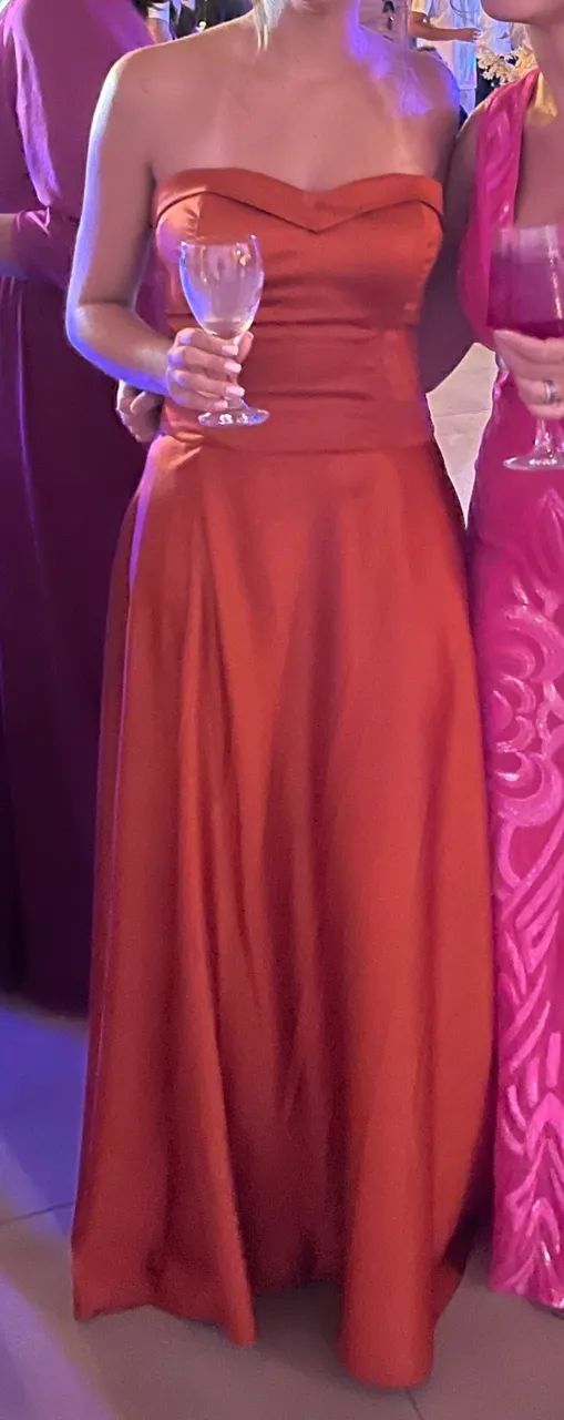 Vestido terracota  - Foto 2