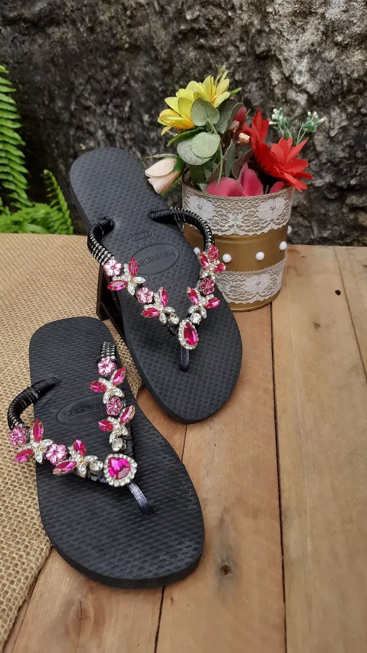 Havaiana decorada  - Foto 5