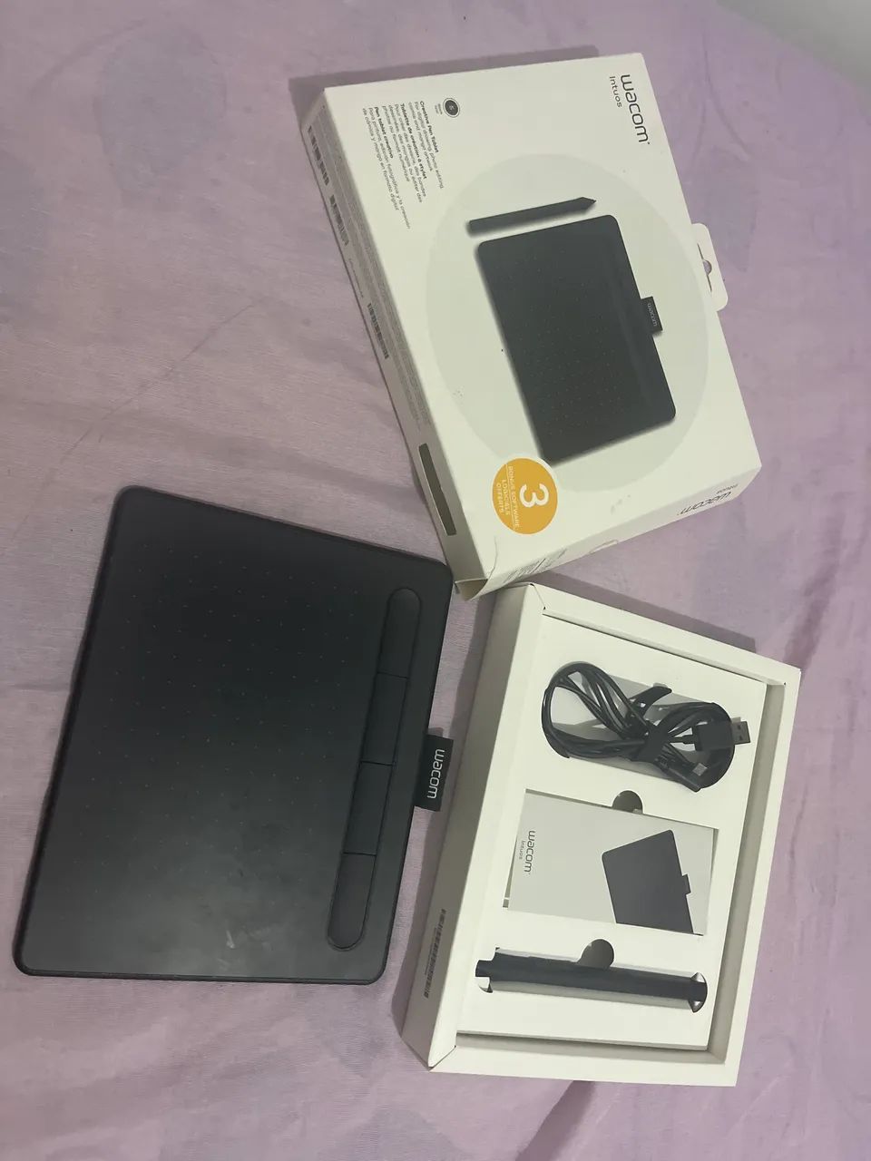 Mesa Digitalizadora Wacom Intuos CTL4100, Pequena, Preto - Seminova