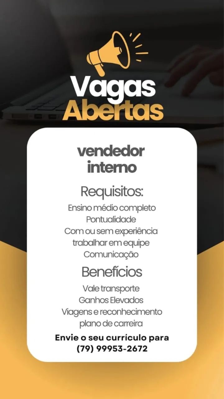VAGAS DE EMPREGO