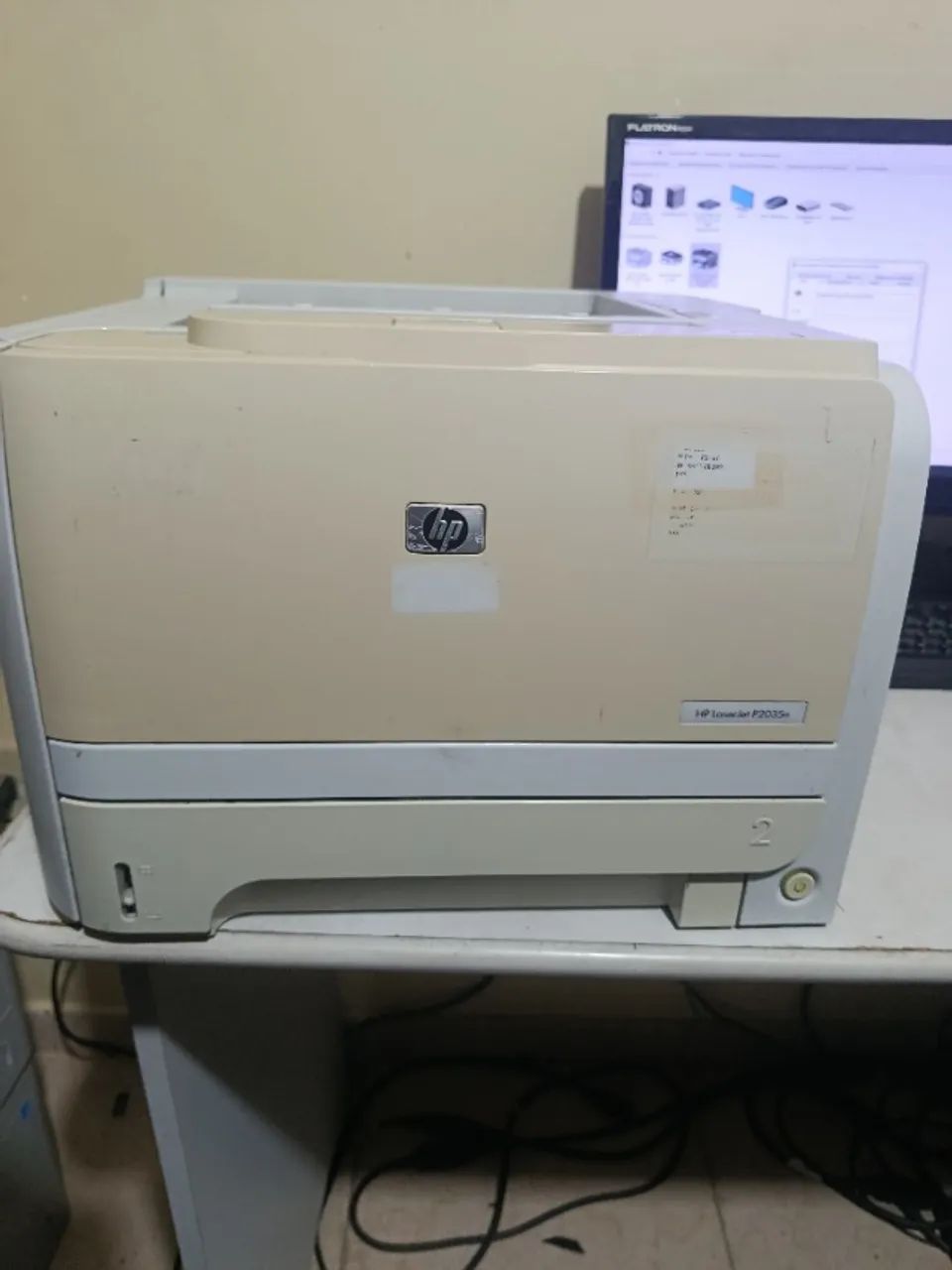 IMPRESSORA LASERJET HP P2035 BEM CONSERVADA  - Foto 3
